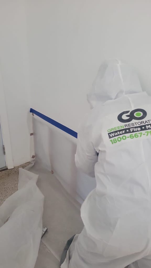 Water damage restoration - commercial water extraction